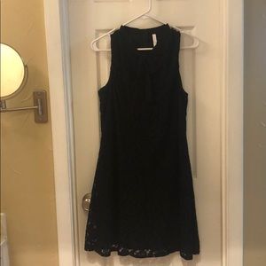 Sleeveless black lace dress (only tried on once)